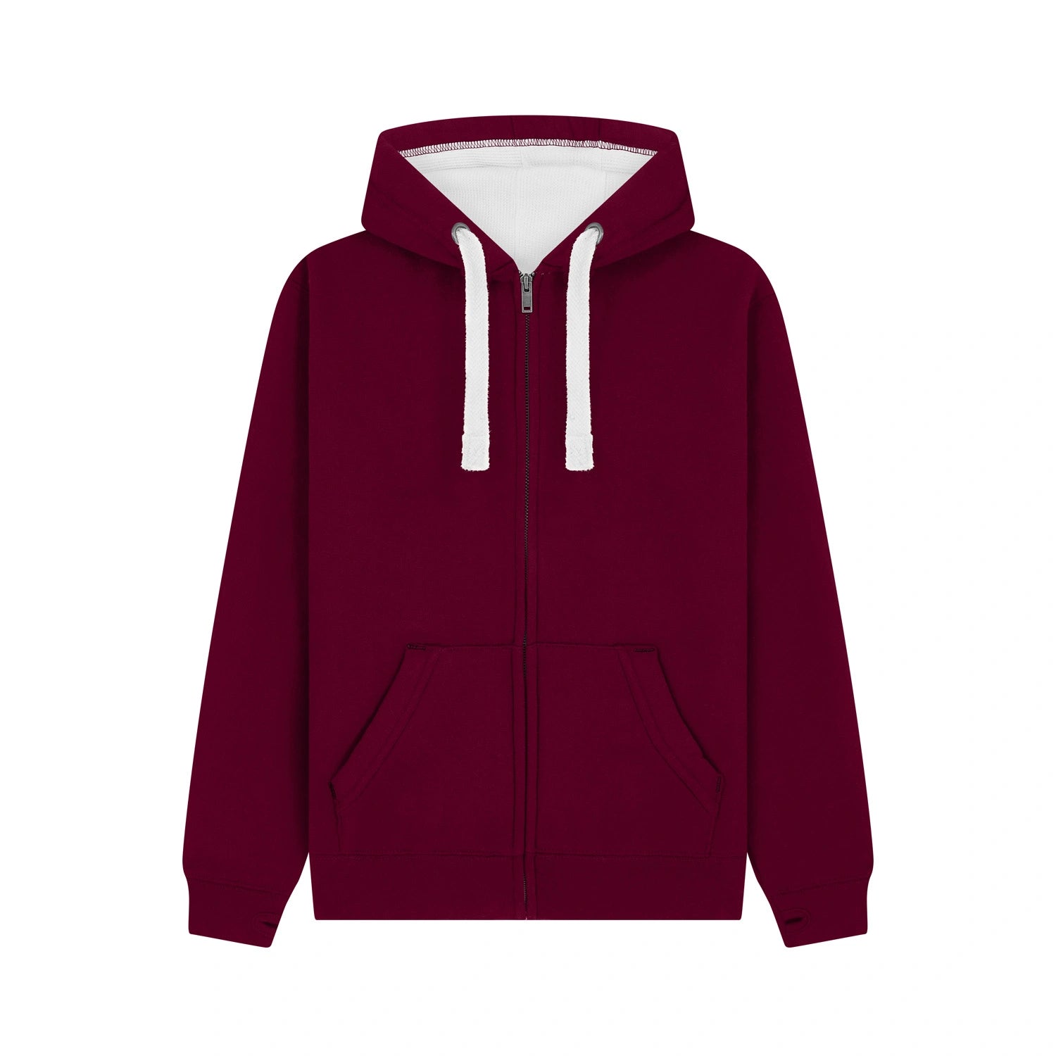 Cotton Ridge - Comet Ultra Premium Zip Hoodie - Cranberry