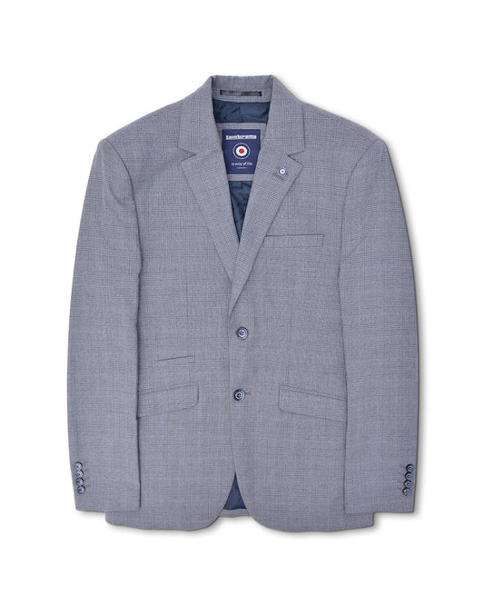 Lambretta Dawson Grey Self Check Blazer LAMAW2310