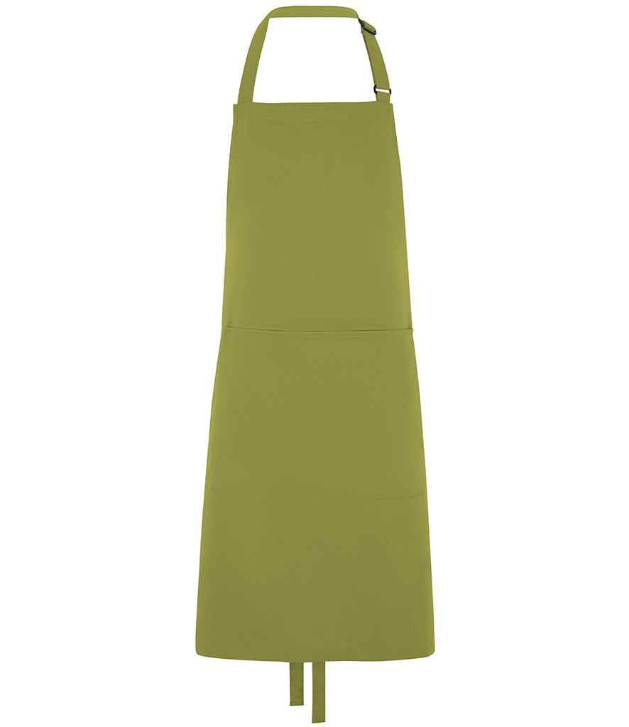 Dennys Polyester Bib Apron with Pocket DE101