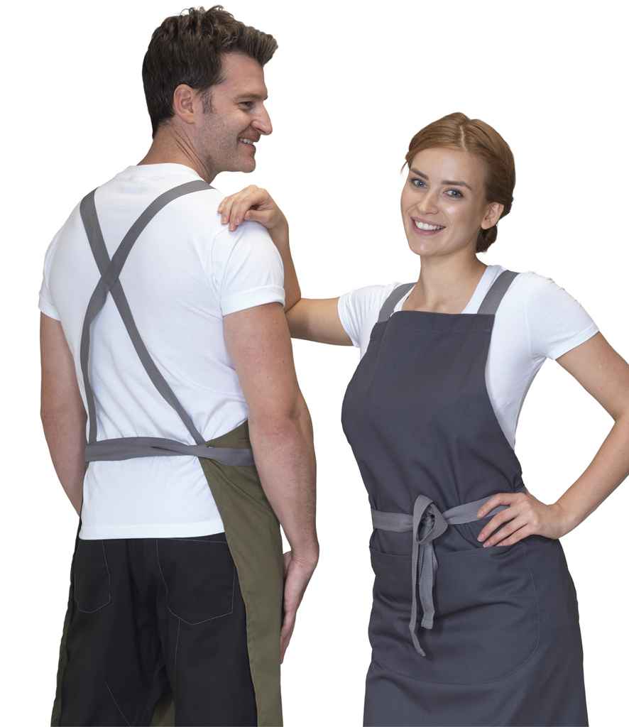Dennys Cross Back Apron DE141