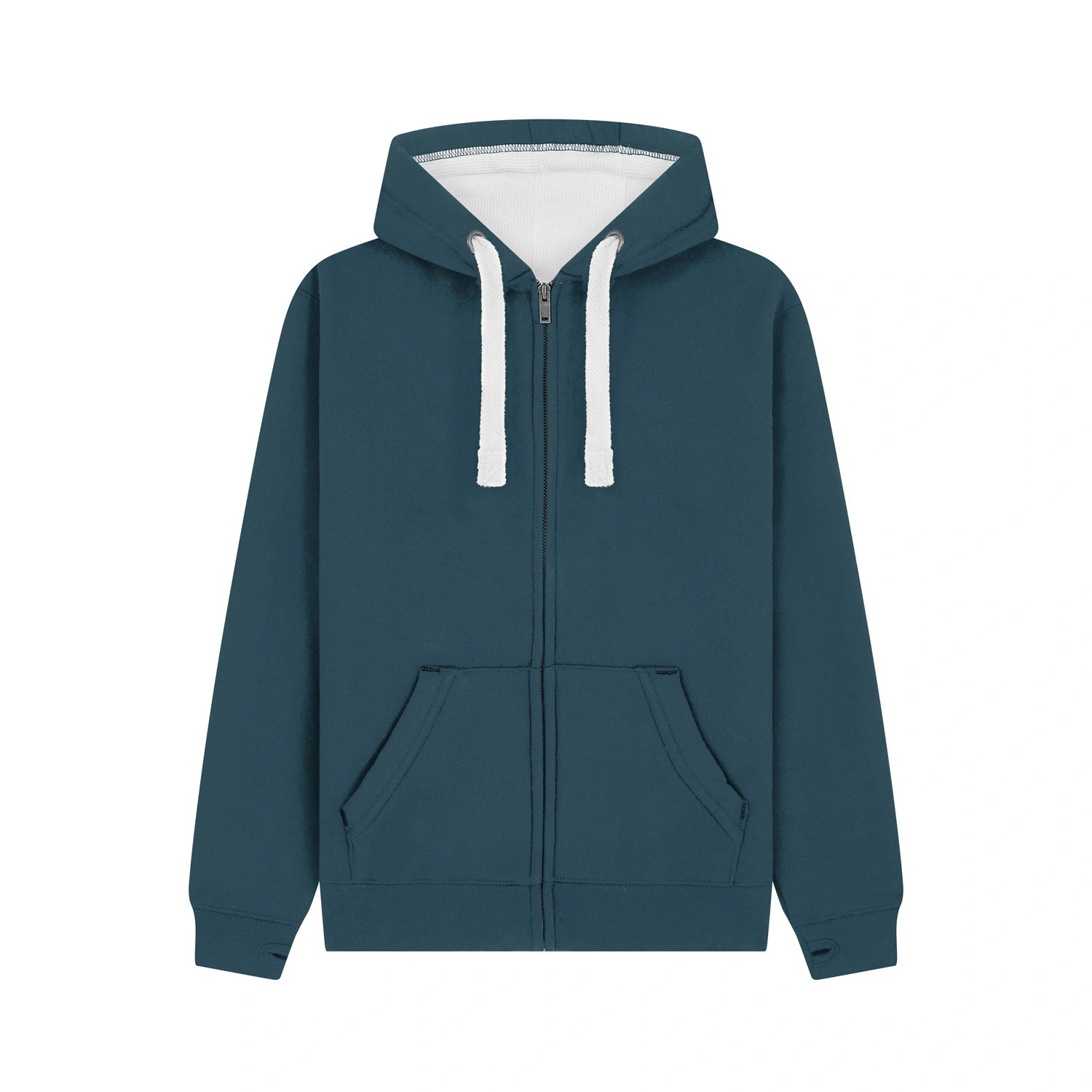 Cotton Ridge - Comet Ultra Premium Zip Hoodie - Deep Sea Blue