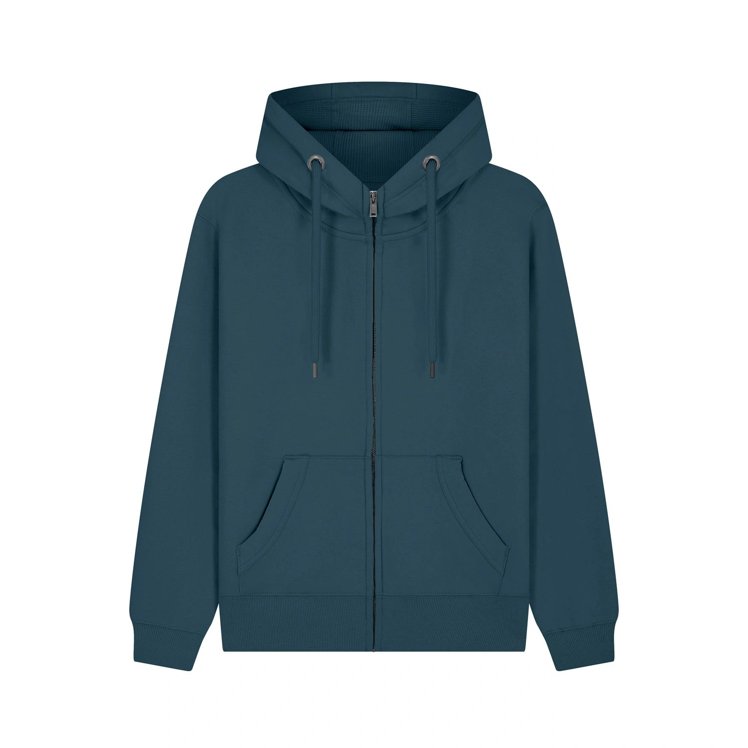 Cotton Ridge - Neptune Ultra Premium Zip Hoodie - Deep Sea Blue