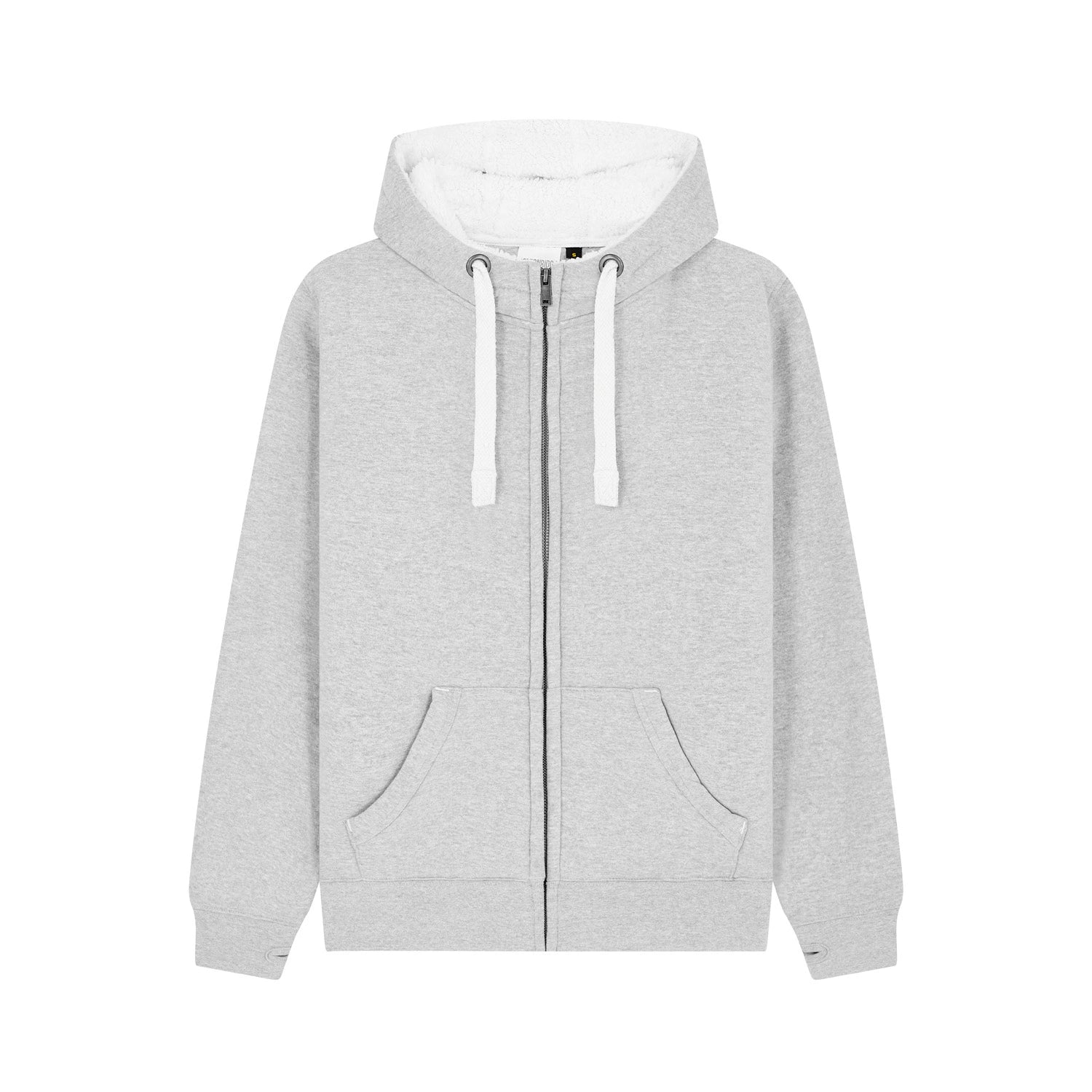 Cotton Ridge - Venus Sherpa Fleece Zip Hoodie - Dusty Grey