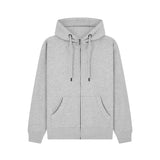 Cotton Ridge - Neptune Ultra Premium Zip Hoodie - Dusty Grey