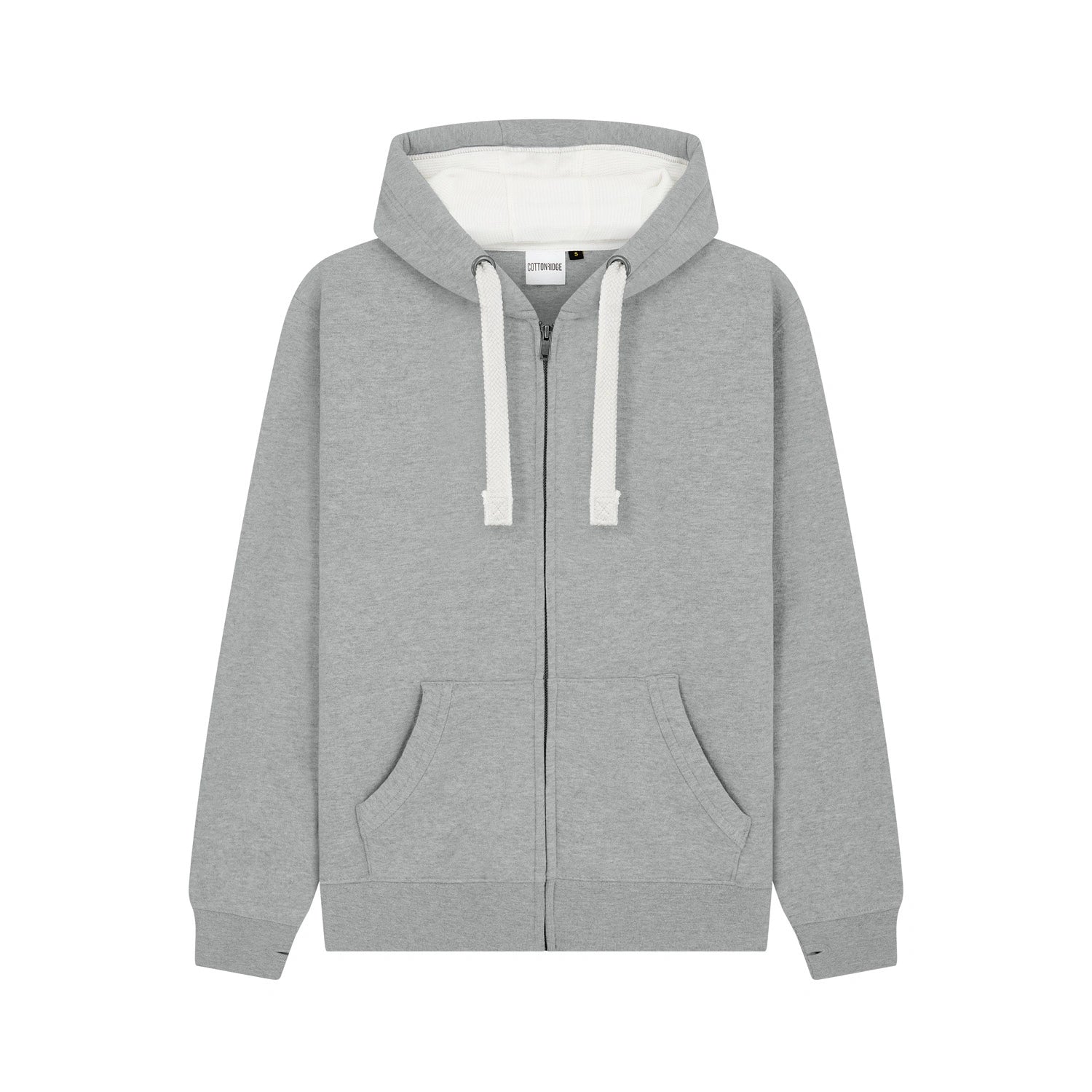 Cotton Ridge - Comet Ultra Premium Zip Hoodie - Dusty Grey