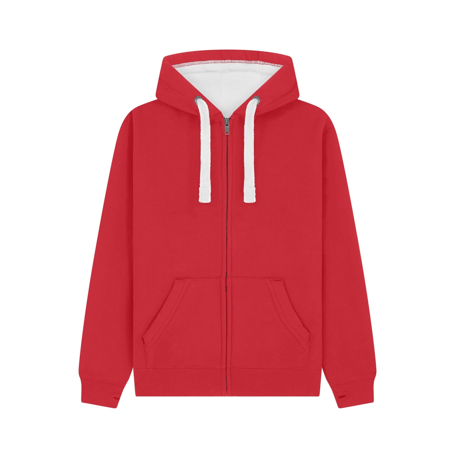Cotton Ridge - Comet Ultra Premium Zip Hoodie - Dusty Red