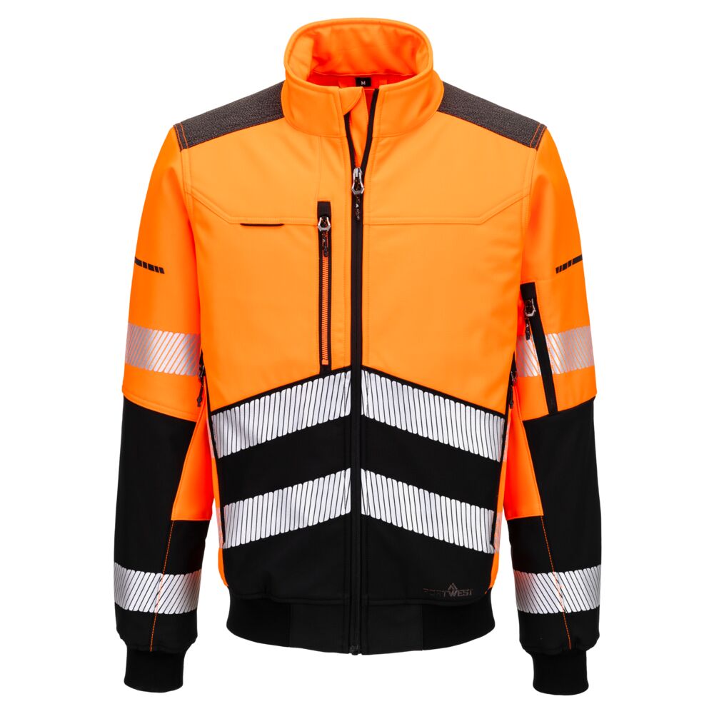 Portwest EV4 Hi-Vis Softshell Bomber (3L) EV468