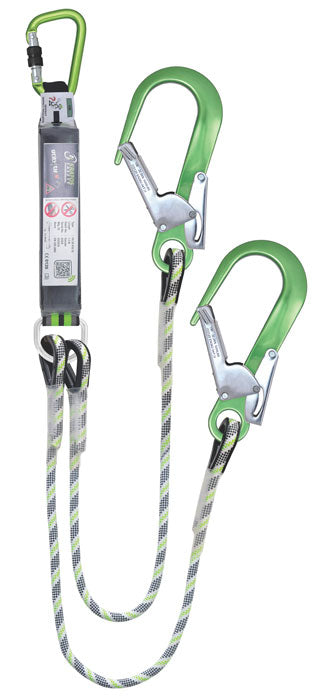 Kratos Gravity-S Y Forked Anti-Cut Shock Absorbing Kernmantle Lanyard FA3061015 product image