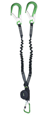 Kratos Gravity-S Y Forked Shock Absorbing Expandable Webbing Lanyard FA3082015 product image