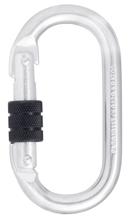 Kratos Steel Screw Locking Karabiner FA5010117
