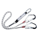 Portwest Double Kernmantle Lanyard With Shock Absorber FP55