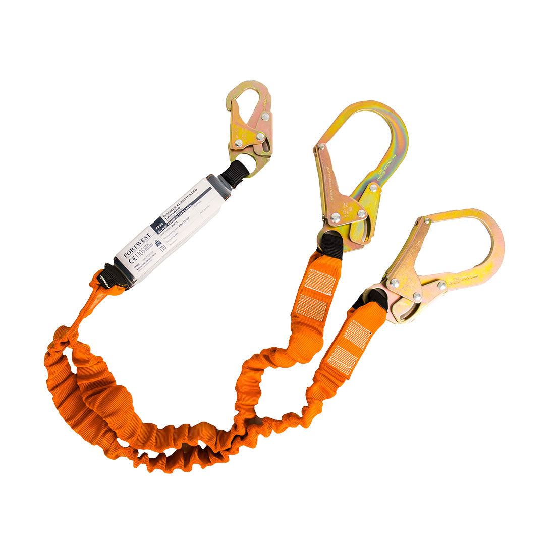 Portwest Double 140kg Lanyard with Shock Absorber FP75