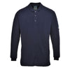Portwest Flame Resistant Anti-Static Long Sleeve Polo Shirt FR10