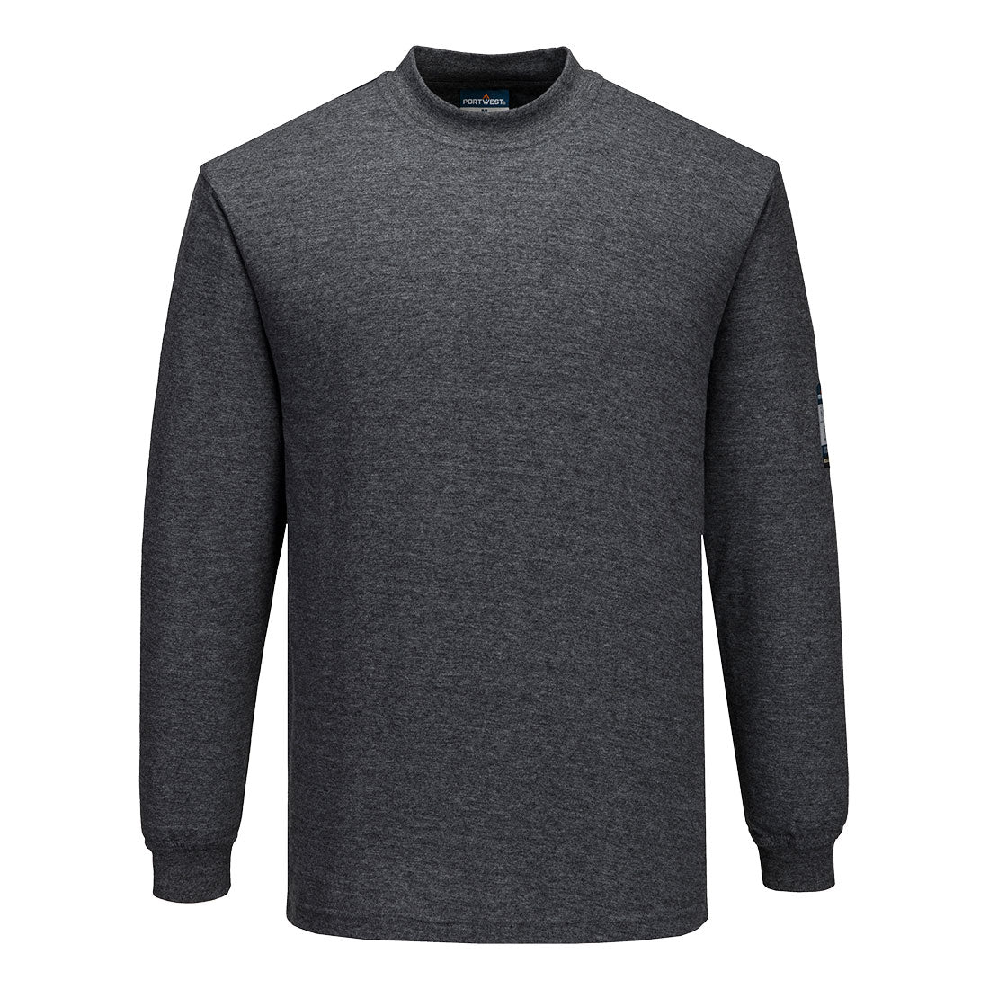 Portwest Flame Resistant Anti-Static Long Sleeve T-Shirt FR11