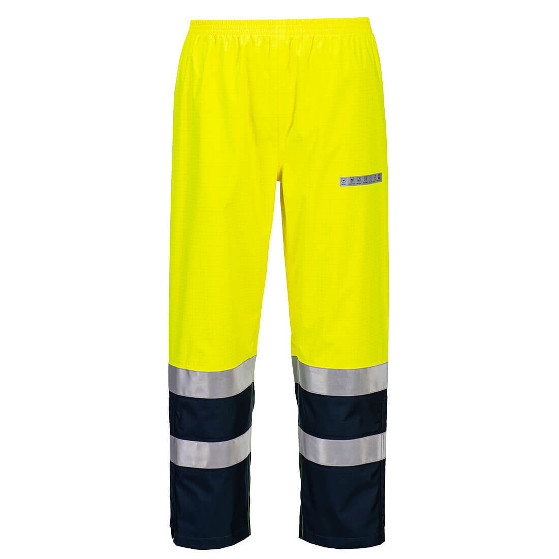 Portwest Bizflame Rain+ Hi-Vis Multi-Norm Contrast FR Trousers FR410