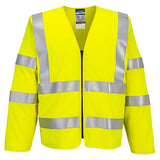 Portwest Bizflame Hi-Vis FR Long Sleeve Zip Vest FR616