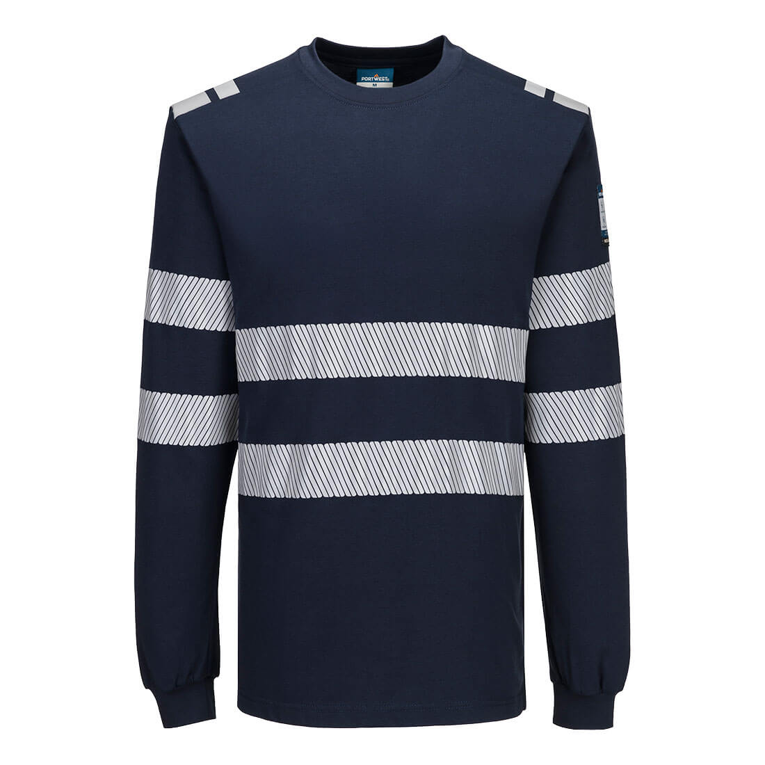 Portwest PW3 Modaflame Arc Knit FR Long Sleeve T-Shirt FR732