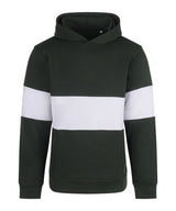 Front Row Heavyweight panelled hoodie FR803