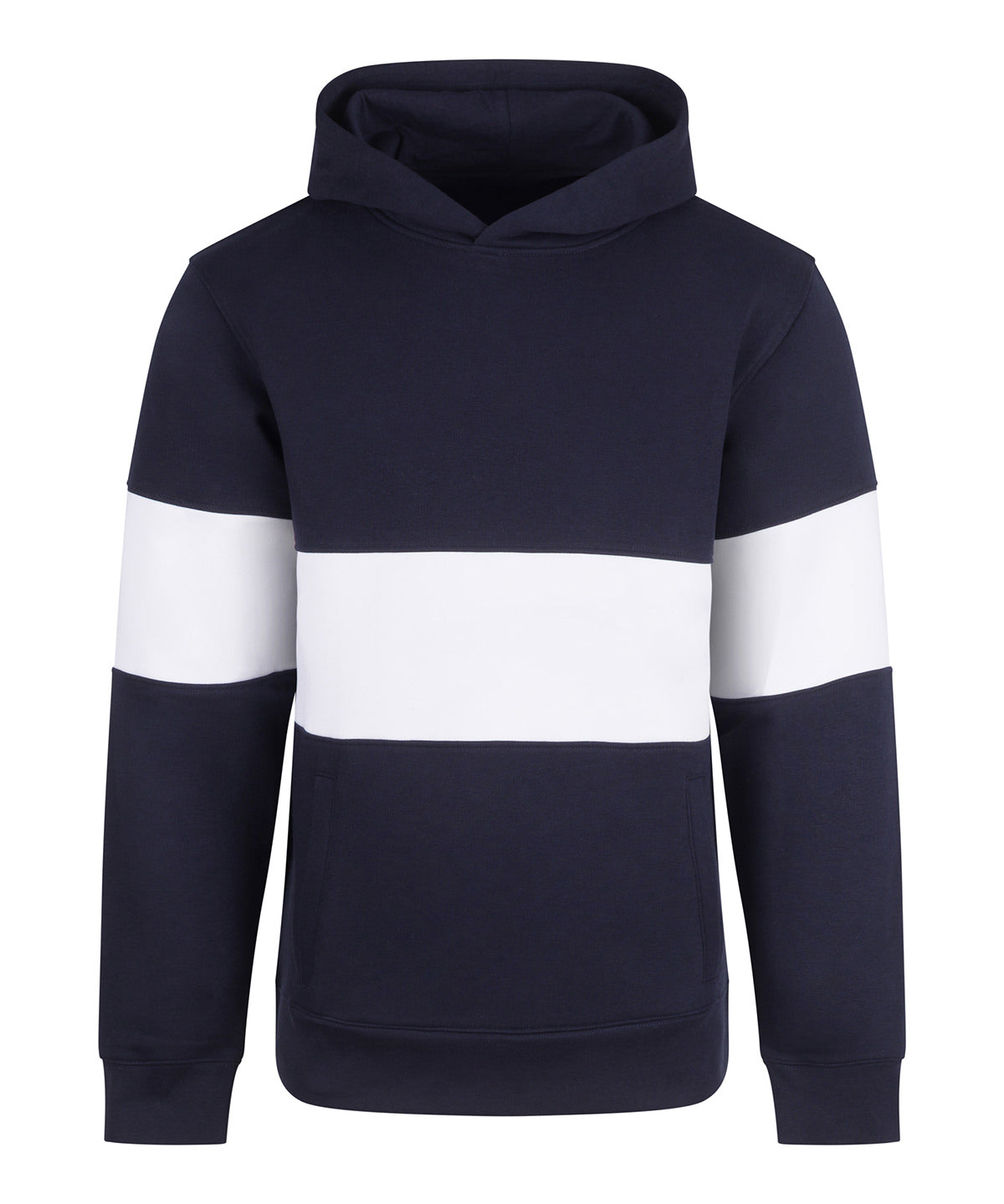 Front Row Heavyweight panelled hoodie FR803