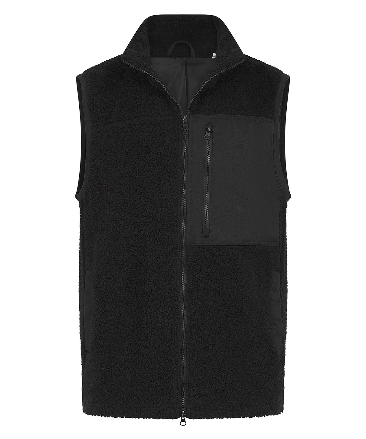 Front Row Recycled sherpa gilet FR855