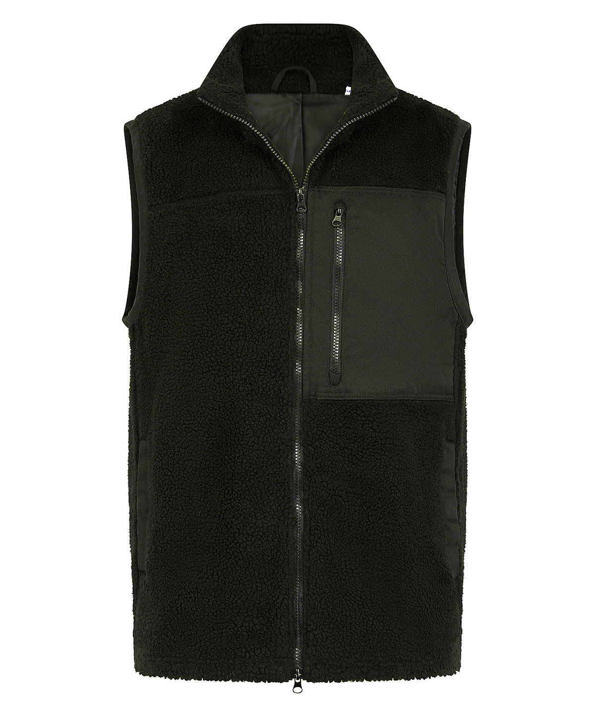 Front Row Recycled sherpa gilet FR855