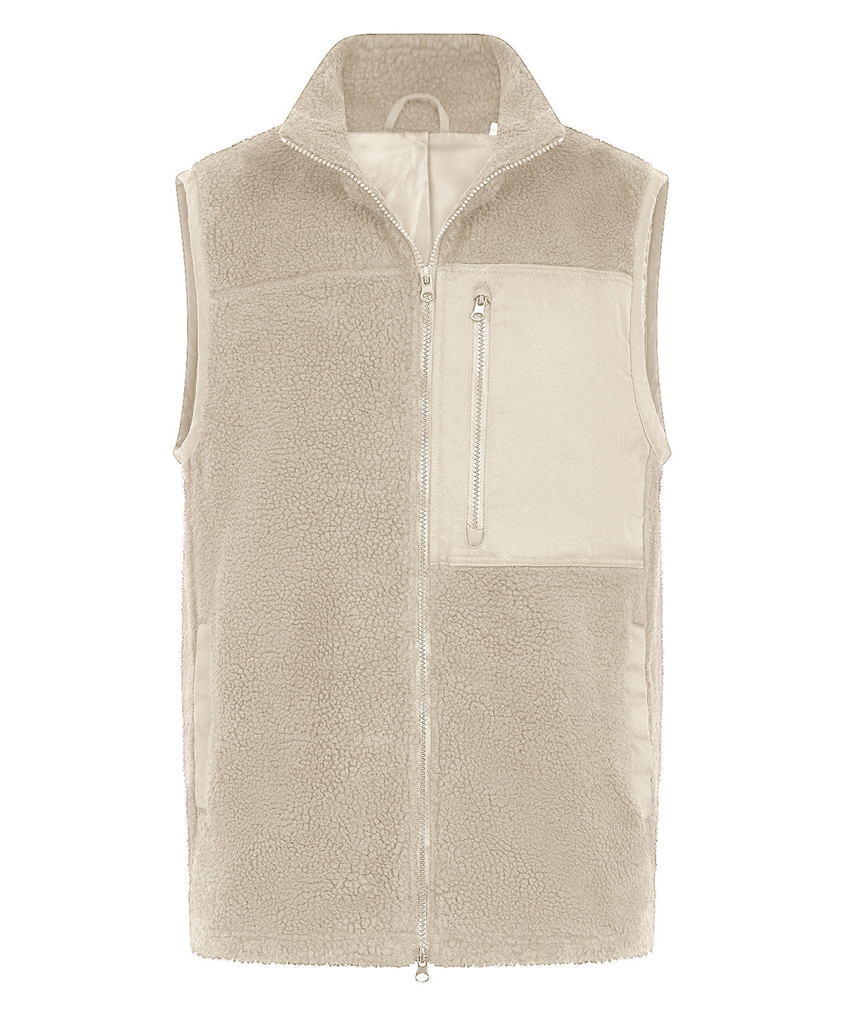 Front Row Recycled sherpa gilet FR855