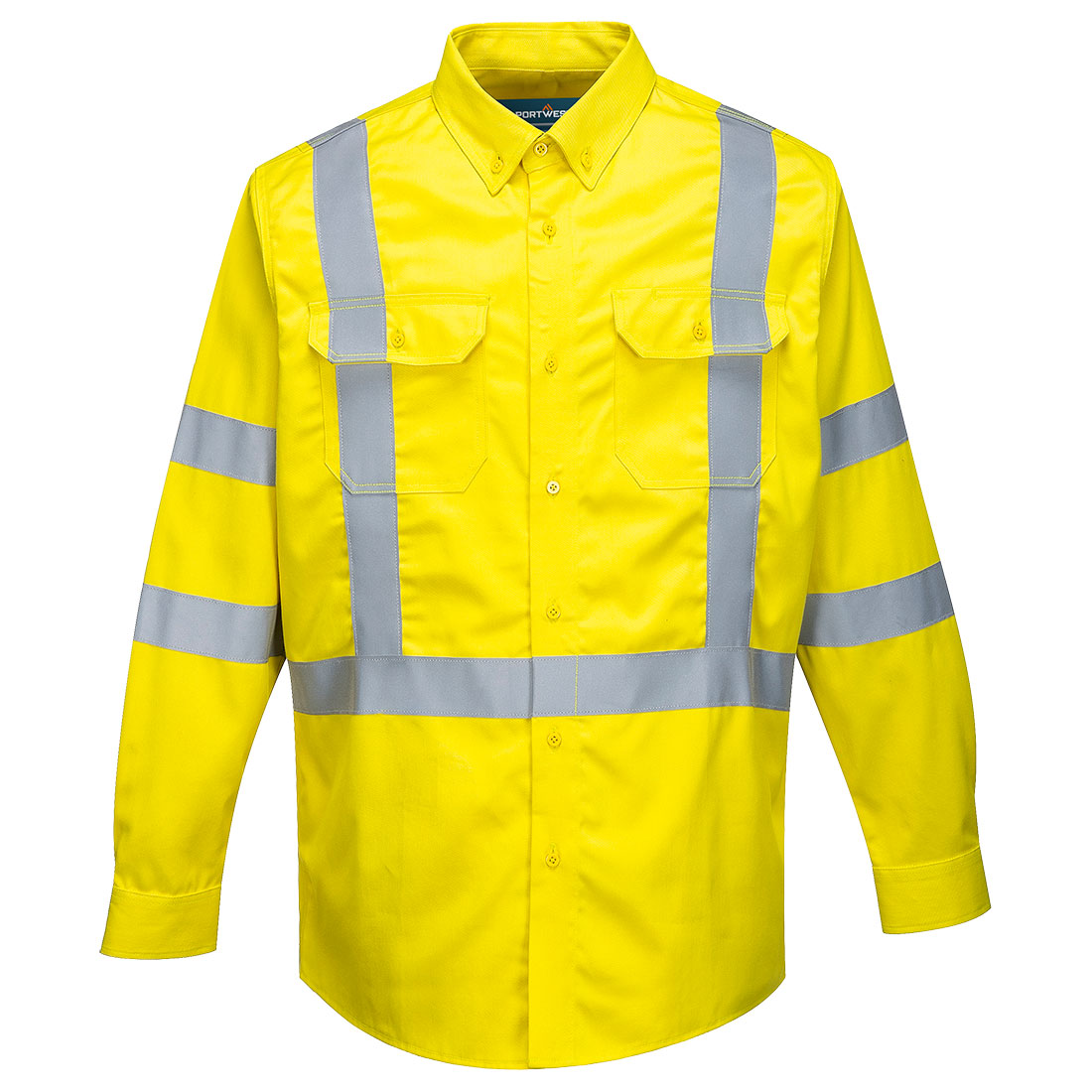Portwest Bizflame 88/12 FR Hi-Vis Shirt FR95