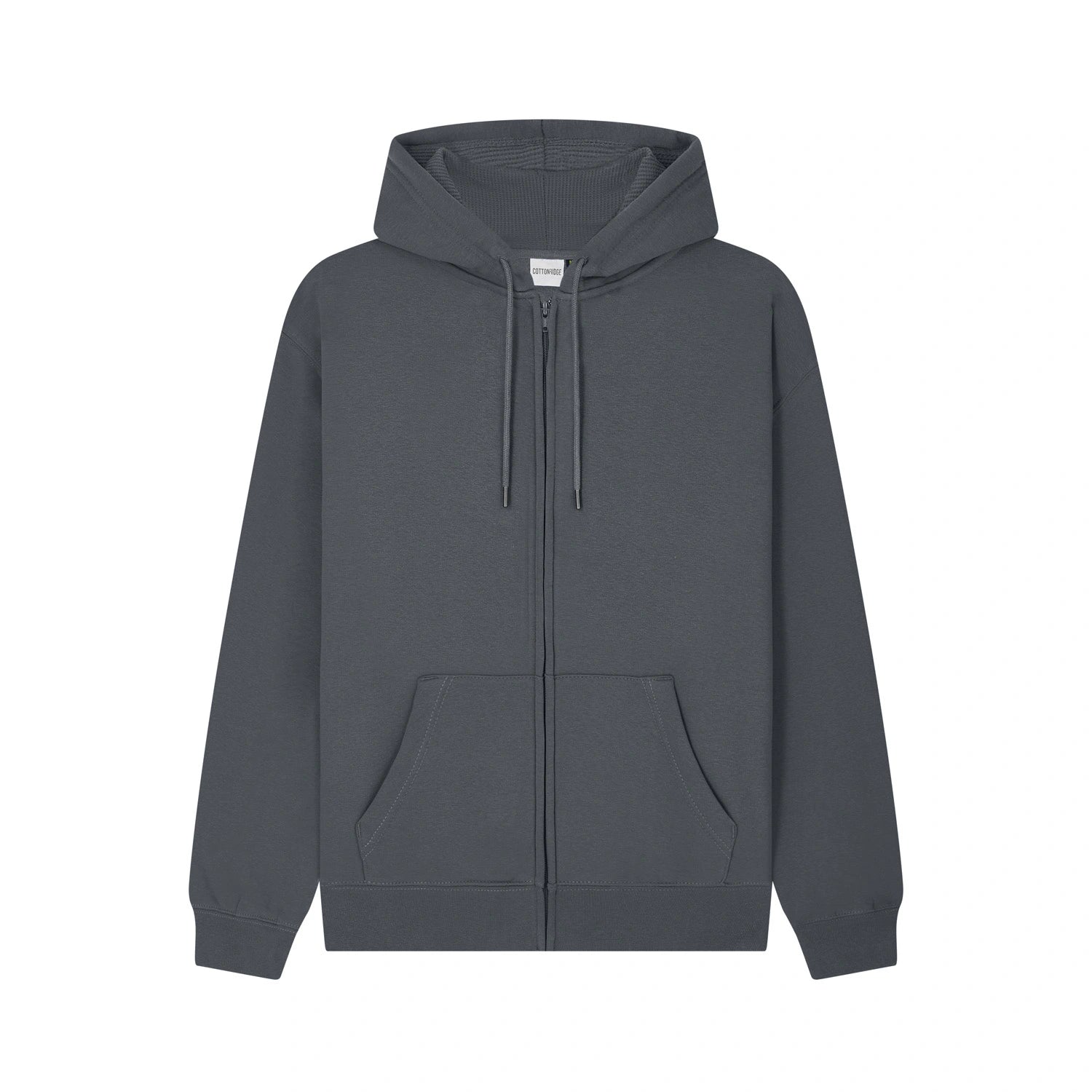 Cotton Ridge - Nebula Soft Touch Zip Hoodie - Flint Grey