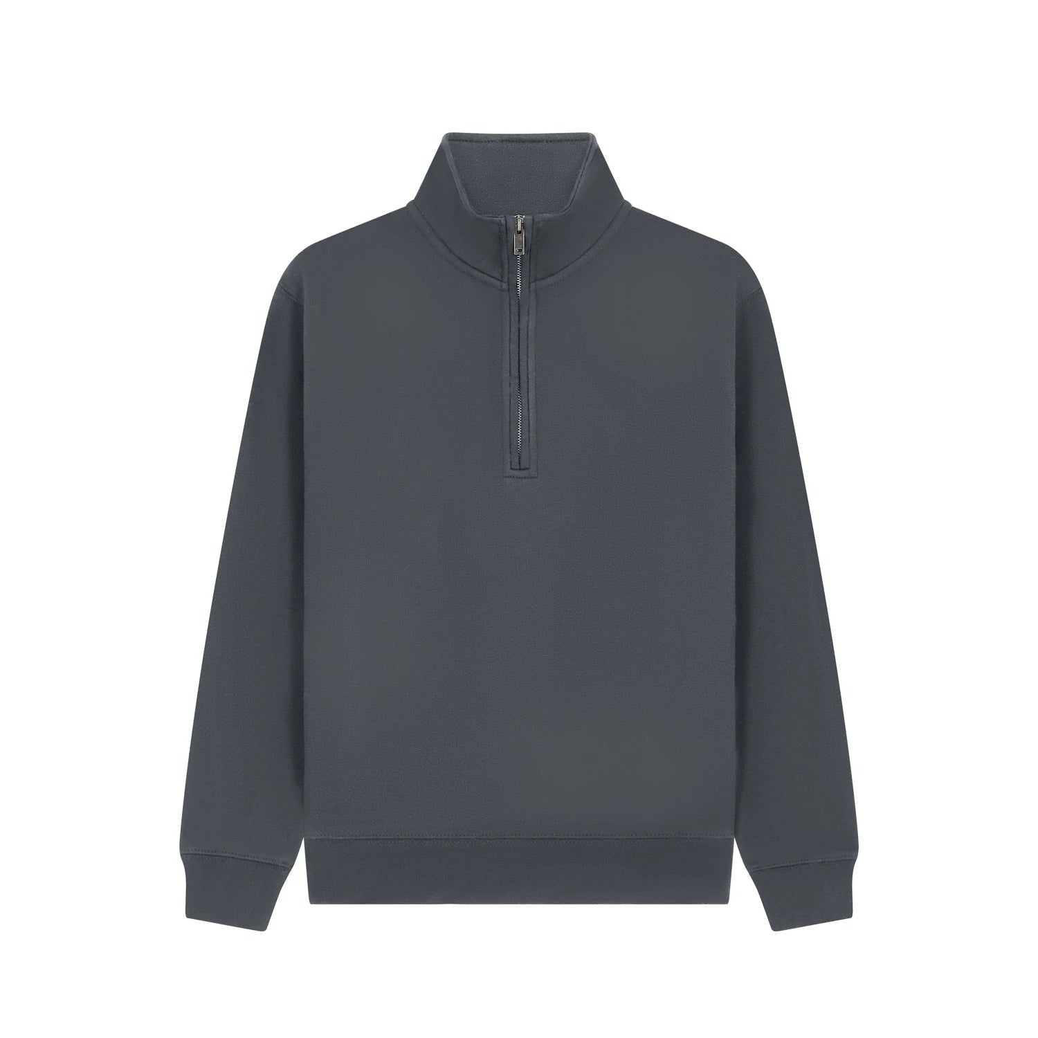 Cotton Ridge - Lunar Premium Quarter Zip Sweatshirt - Flint Grey