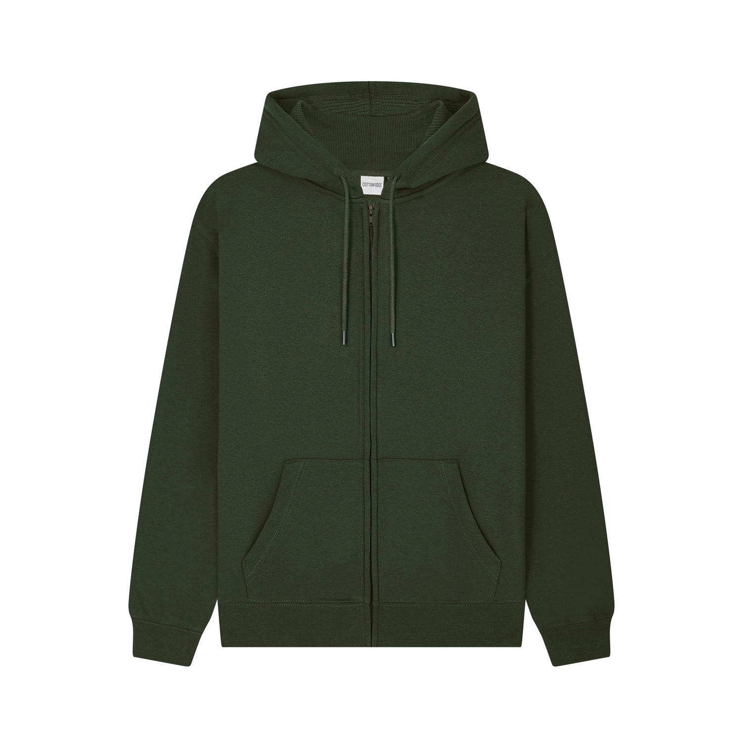 Cotton Ridge - Nebula Soft Touch Zip Hoodie - Forest