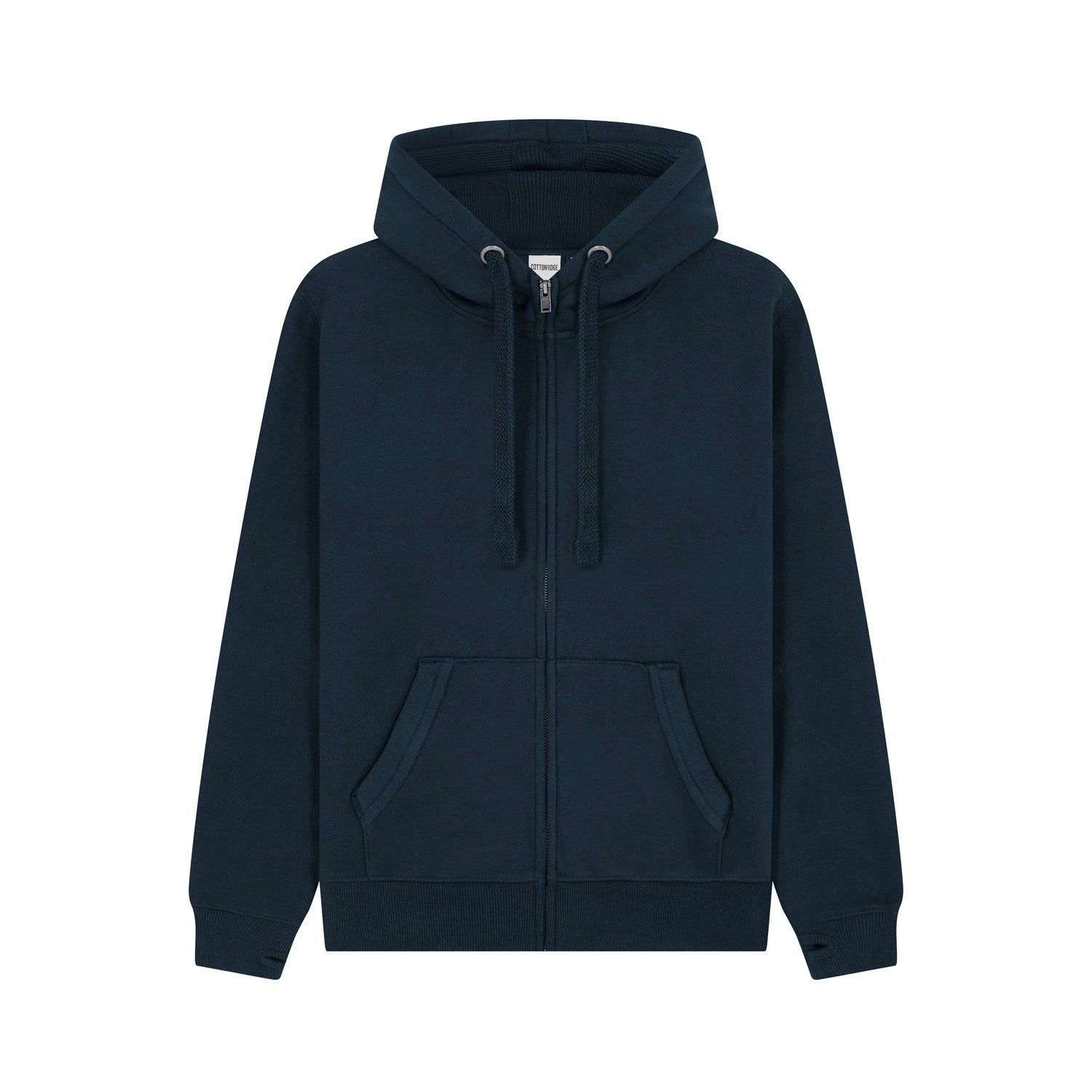 Cotton Ridge - Jupiter Peach Finish Zip Hoodie - French Navy