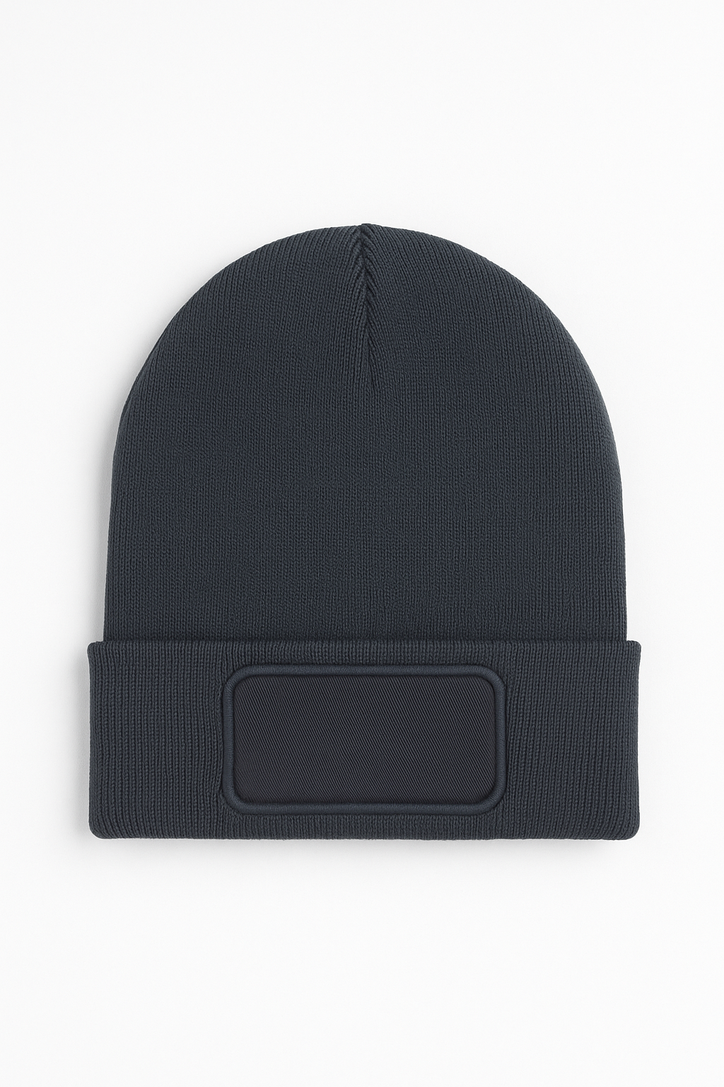 Uneek Rectangular Patch Beanie UC411