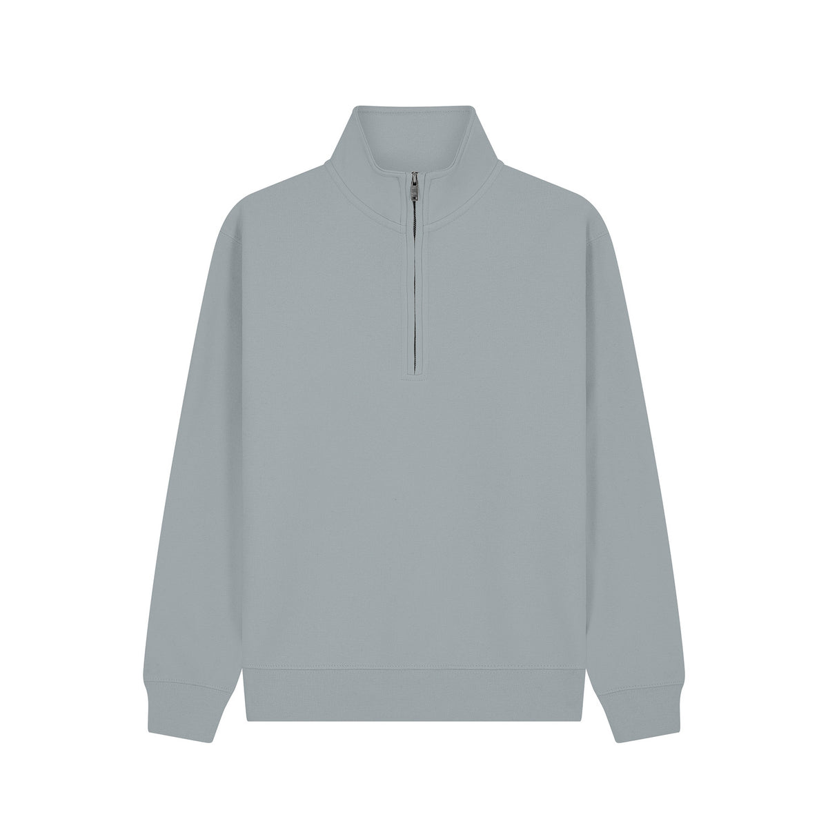 Cotton Ridge - Lunar Premium Quarter Zip Sweatshirt - Grey Mist