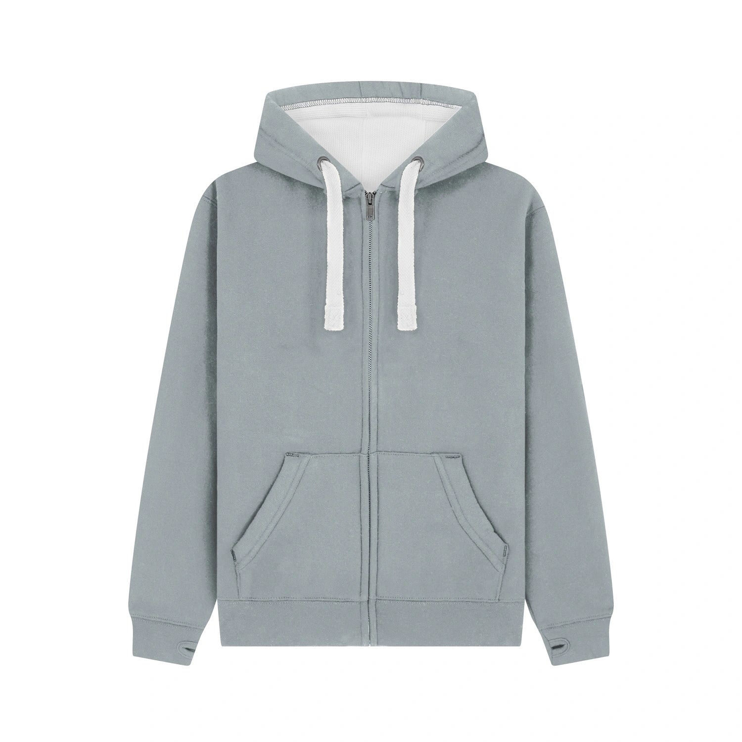 Cotton Ridge - Comet Ultra Premium Zip Hoodie - Grey Mist