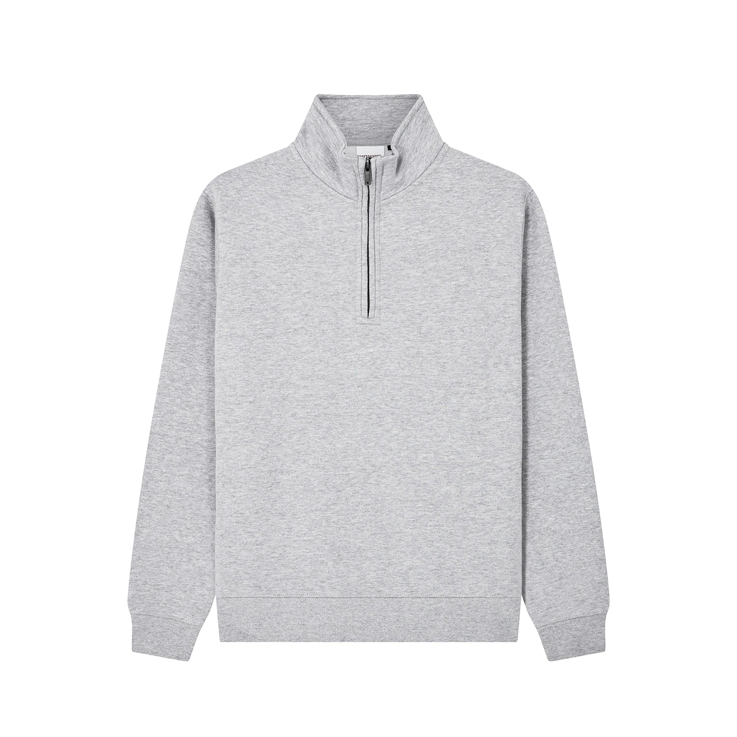 Cotton Ridge - Lunar Premium Quarter Zip Sweatshirt - Grey