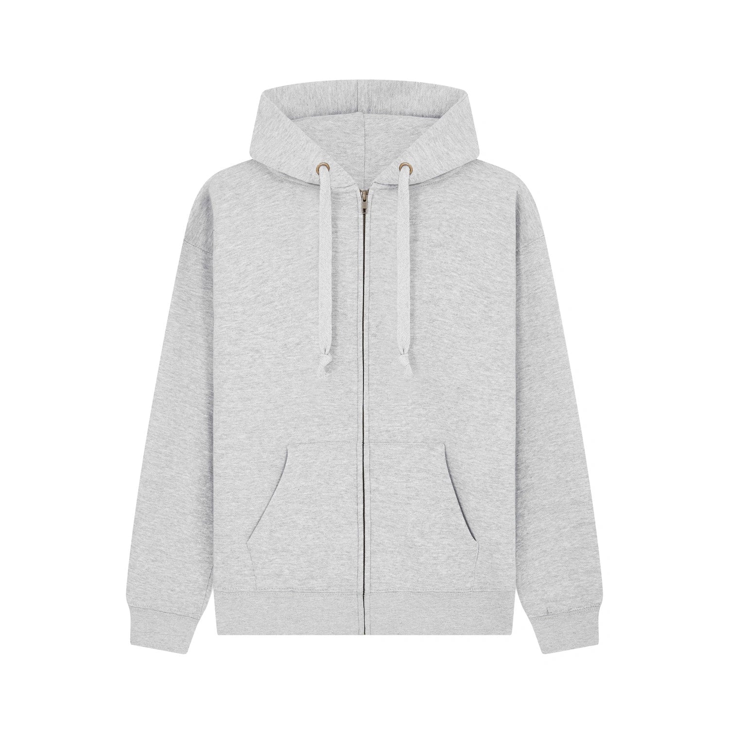 Cotton Ridge - Cassini Premium Zip Hoodie - Grey