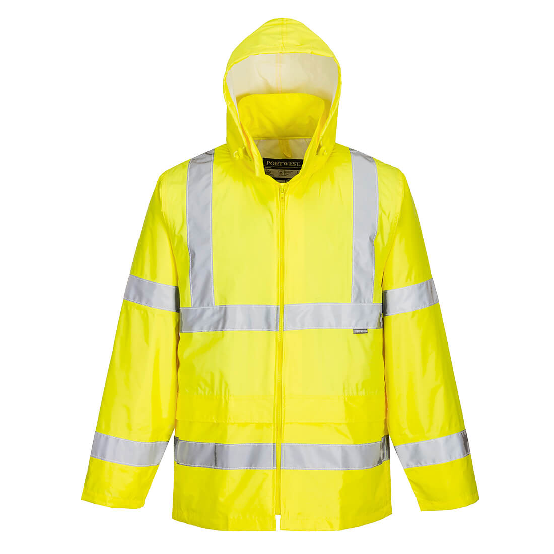 Portwest Hi-Vis Lightweight Rain Jacket H440