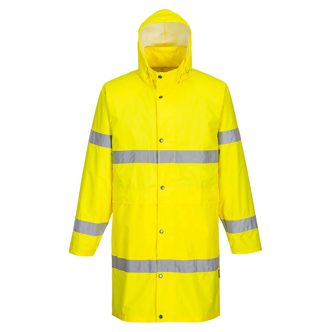 Portwest Hi-Vis Full Length Long Coat 100cm H442