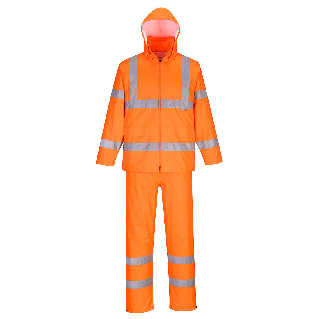 Portwest Hi-Vis Packaway Rainsuit H448