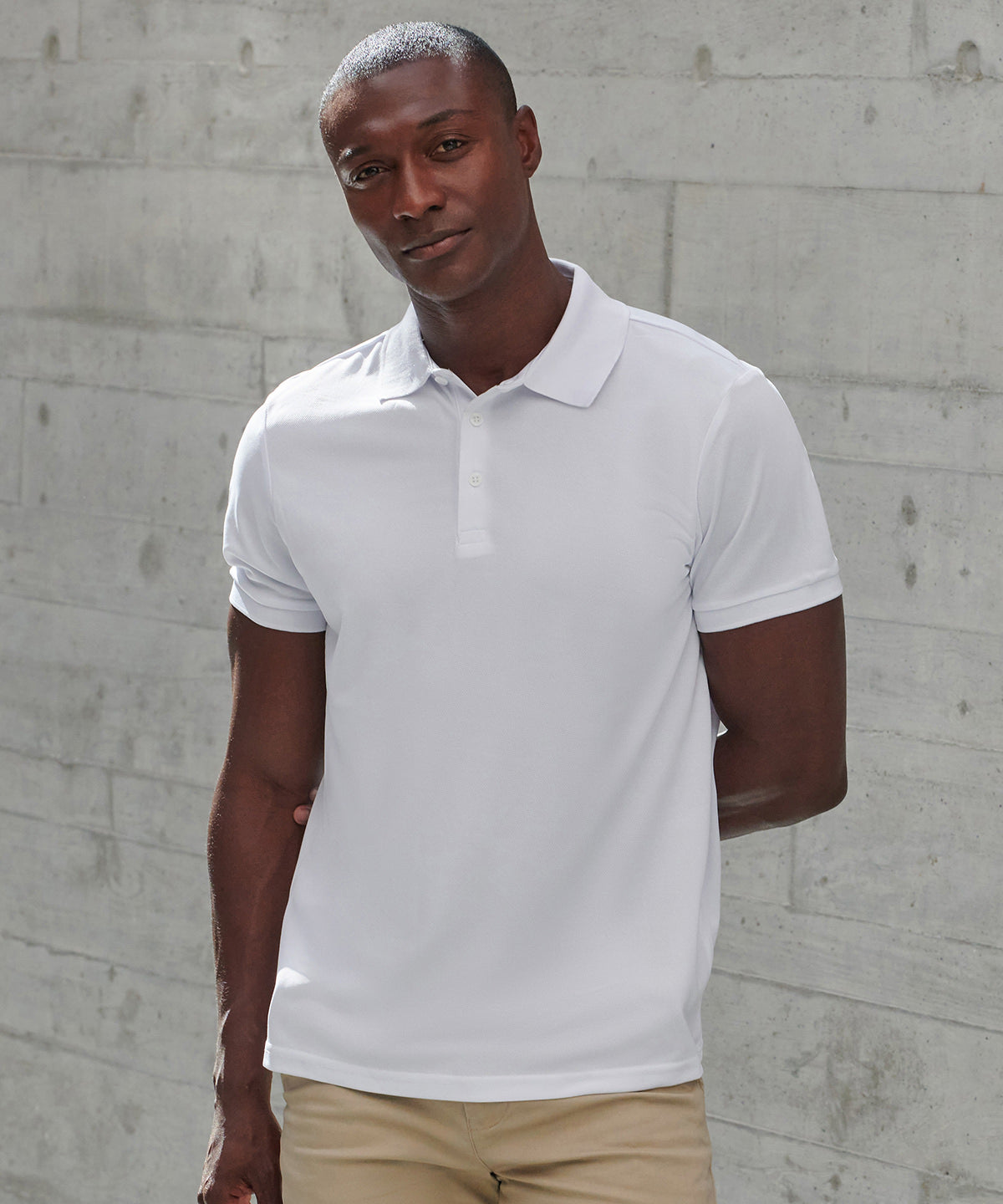Henbury Recycled polyester polo shirt HB465
