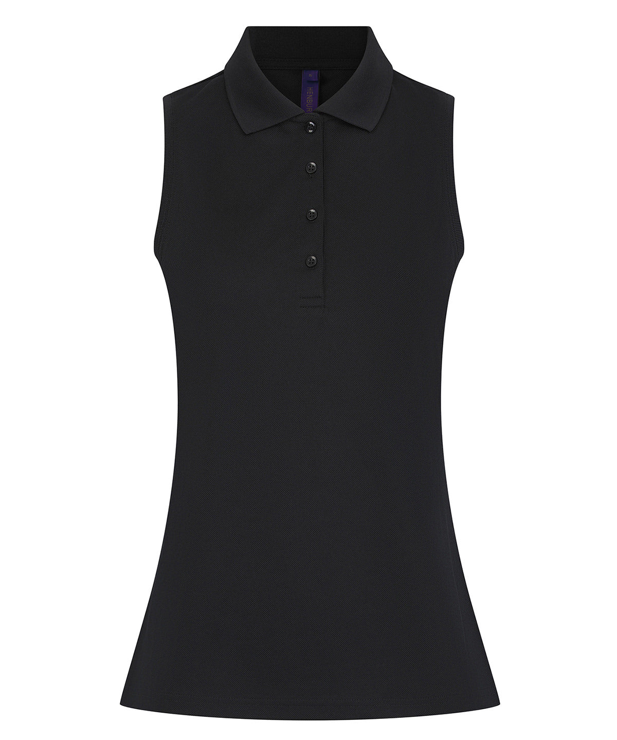 Henbury Women’s sleeveless Coolplus polo shirt HB477