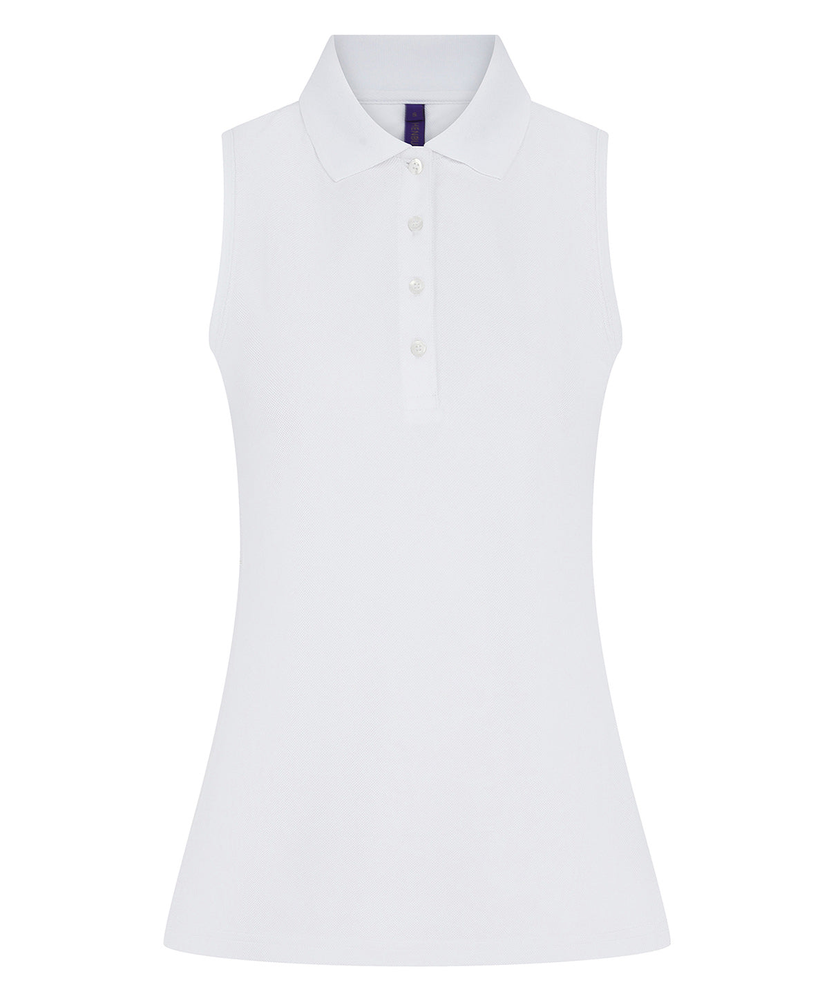 Henbury Women’s sleeveless Coolplus polo shirt HB477