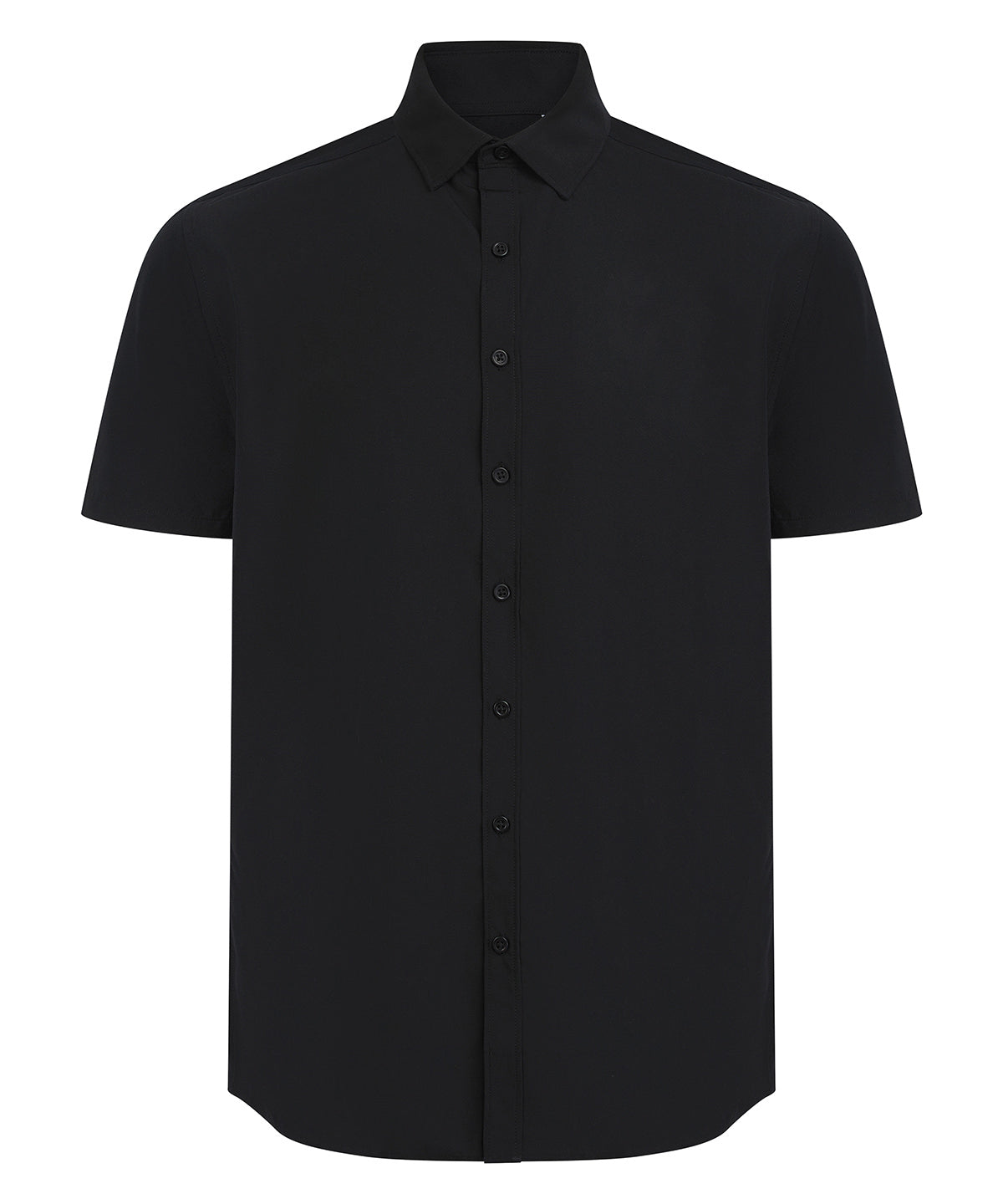 Henbury Short sleeve ‘cotton-feel’ Coolplus shirt HB588