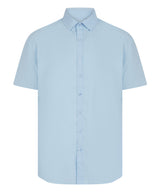 Henbury Short sleeve ‘cotton-feel’ Coolplus shirt HB588
