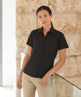Henbury Women's wicking antibacterial short sleeve shirt HB596