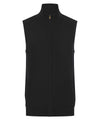 Henbury Sleeveless zip-through jumper HB711