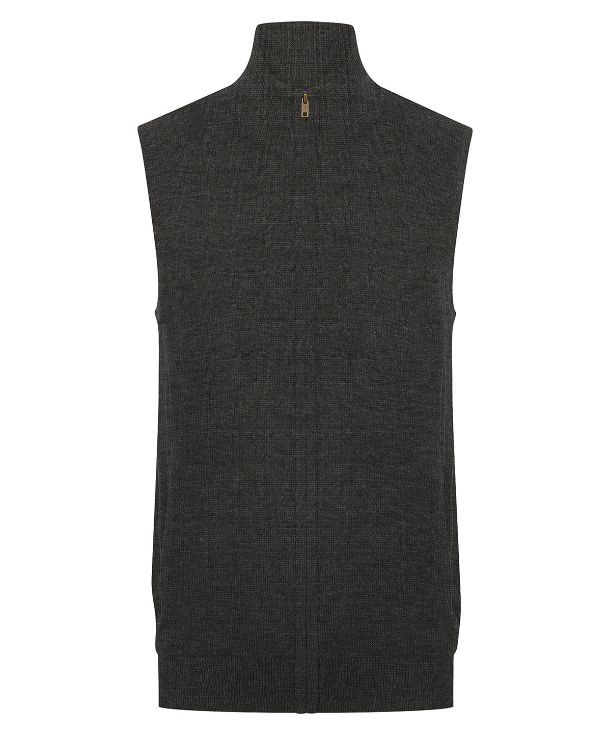 Henbury Sleeveless zip-through jumper HB711