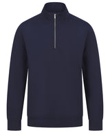 Henbury Unisex sustainable ¼-zip sweatshirt HB842