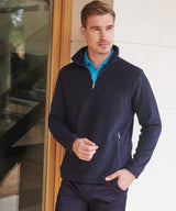 Henbury ¼ zip microfleece jacket HB858