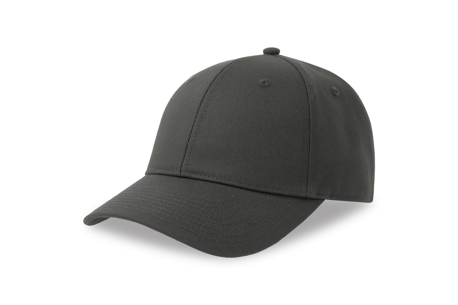 Atlantis Hit S Twill Curved Visor 6 Panel Sustainable Structured Cap ACHITS